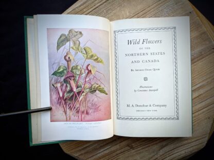 1939 Wild Flowers of the Northern States and Canada by Arthur Craig Quick - First Edition - Title Page