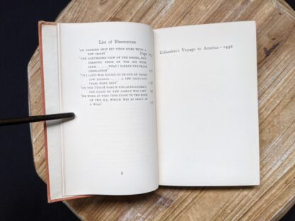 List of illustrations page 2 of 2 inside a 1929 A Book of Seamen by F. H. Doughty - First Edition