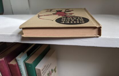 top edge of textblock inside a 1943 copy of Chief Black Hawk by Frank L Beals - The American Adventure Series - First Edition