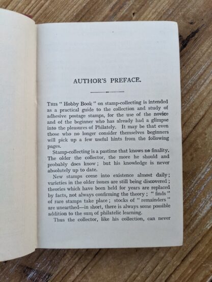 Author's Preface - Stamp Collecting - A Guide for Beginners by A. B. Creeke - Circa 1910