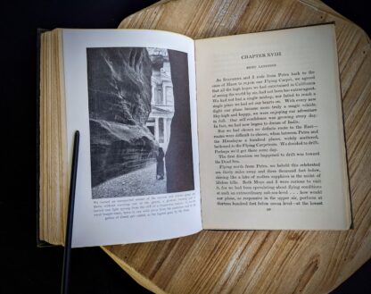 Chapter 18 inside a 1932 copy of The Flying Carpet by Richard Halliburton - First Edition