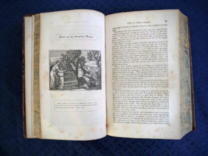 Christ and the Samaritan Woman - 1845 copy of The Life of our Lord and Saviour Jesus Christ by Rev. John Fleetwood