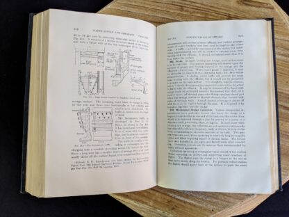 Inlet device installed in Dearborn Imhoff tanks - 1947 Water Supply and Sewerage by Ernest W. Steel - second Edition