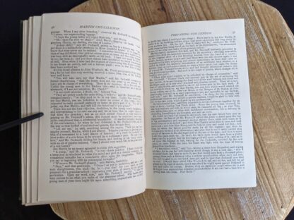 Preparing for London - The Life and Adventures of Martin Chuzzlewit by Charles Dickens - Circa 1880's - undated