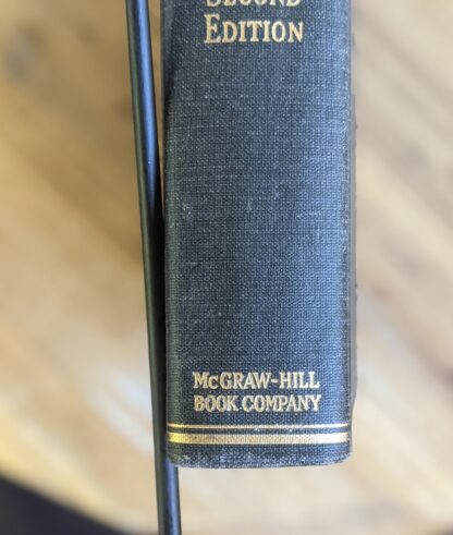 foot of spine - 1947 Water Supply and Sewerage by Ernest W. Steel - second Edition