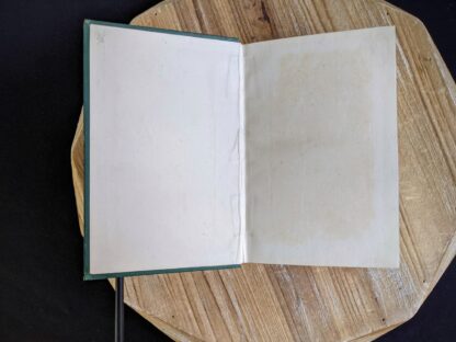 front pastedown and endpaper inside a uncommon copy of The Life and Adventures of Martin Chuzzlewit by Charles Dickens - Circa 1880's - undated