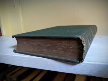 top edge of textblock textblock on an antiquarian copy of The Life and Adventures of Martin Chuzzlewit by Charles Dickens - Circa 1880's - undated