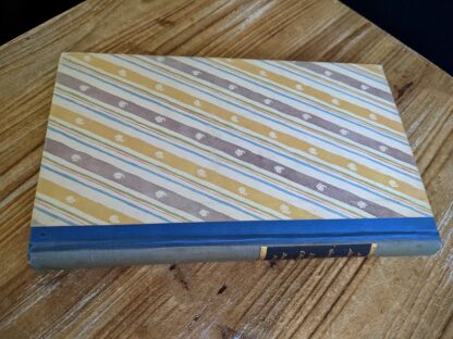 Back panel view - 1946 Alice’s Adventures in Wonderland - Two Volumes - by Lewis Carroll. Published by Random House, New York - Special Edition
