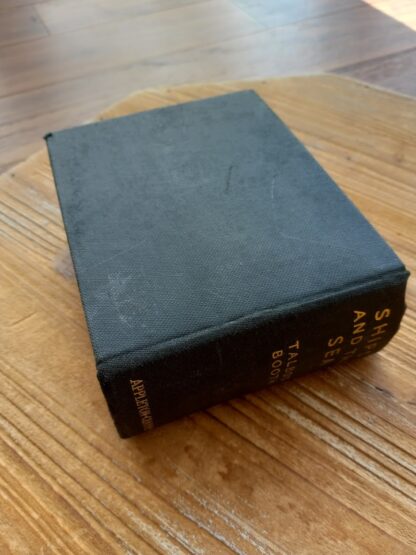 back panel view - 1936 Ships and the Sea by Talbot-Booth - second edition