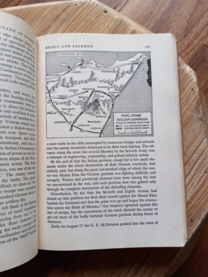 Sicily and Salerno - 1948 Crusades In Europe by Dwight D. Eisenhower - First Edition