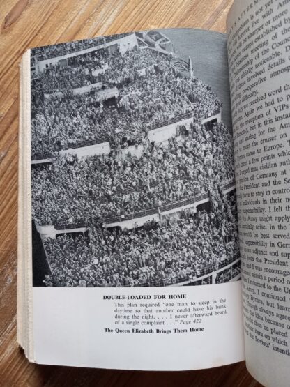 The Queen Elizabeth Vessel Brings Them Home - 1948 Crusades In Europe by Dwight D. Eisenhower - First Edition