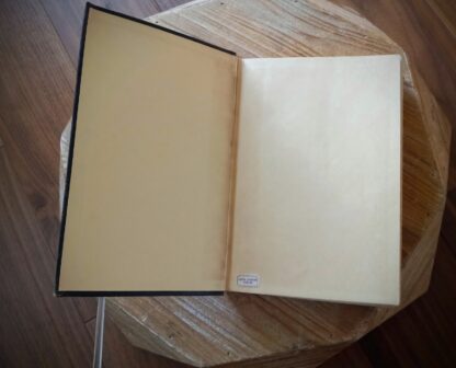 1910 A Vagabond Journey Around the World by Harry A. Franck - Dollar Edition - front endpaper and pastedown