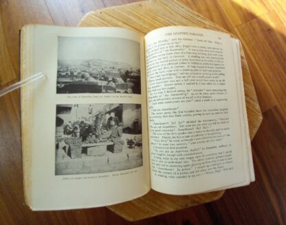 pages inside a 1910 copy of A Vagabond Journey Around the World by Harry A. Franck - Dollar Edition