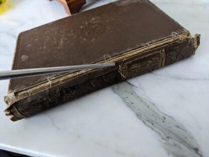 full cloth split along binding - 1886 The Prairie Chief by R.M. Ballantyne - First Edition