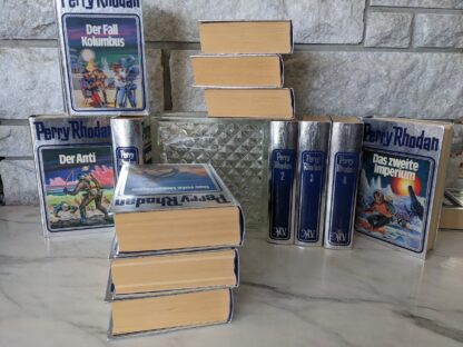 Perry Rhodan Book Lot with holograph image on front panels - 1979 - 1984- 14 books