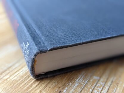 footedge of the textblock - 1980 copy of Cosmos by Carl Sagan