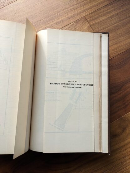 12-Foot Standard Arch Culvert - 1903 A Treatise on Masonry Construction by Ira O. Baker - New York, J. Wiley & Sons - Ninth Edition