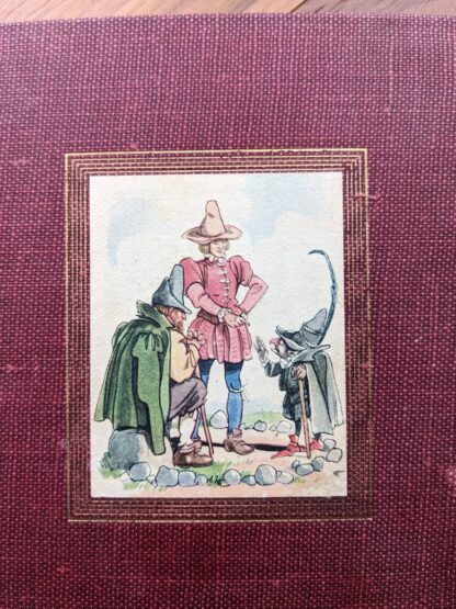 1945 Grimms' Fairy Tales by The brothers Grimm - Grosset and Dunlap Publishers - Front panel up close