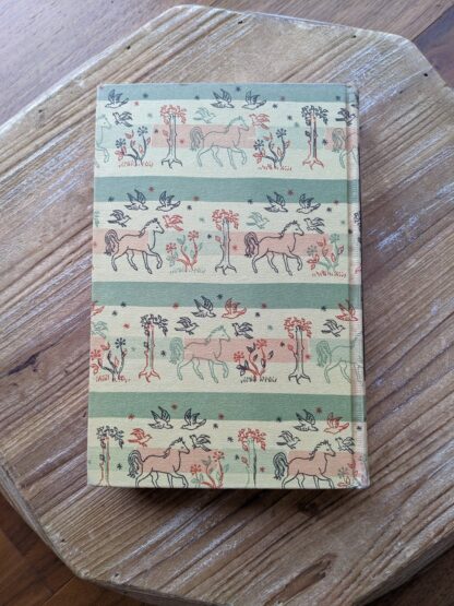 Back Panel - 1946 Black Beauty by Anna Sewell - The World Publishing Company - Illustrations by Wesley Dennis