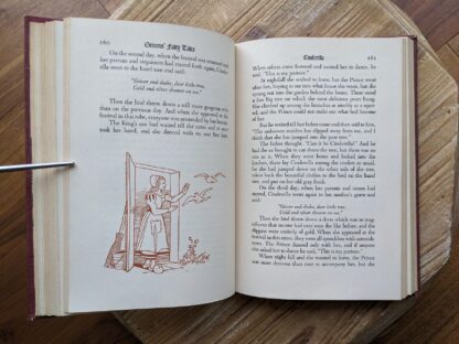 Cinderella - 1945 Grimms' Fairy Tales by The Brothers Grimm - Grosset and Dunlap Publishers