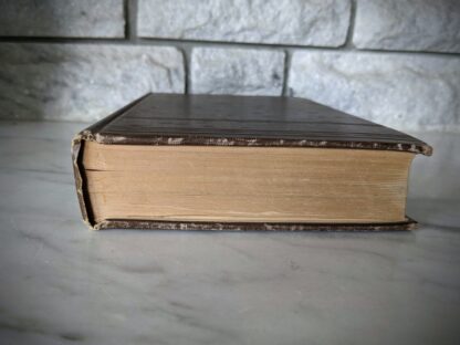 bottom edge of textblock - 1903 A Treatise on Masonry Construction by Ira O. Baker - New York, J. Wiley & Sons - Ninth Edition