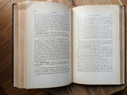 culverts - water way required - 1903 A Treatise on Masonry Construction by Ira O. Baker - New York, J. Wiley & Sons - Ninth Edition