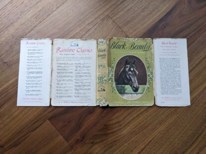dustjacket for 1946 Black Beauty by Anna Sewell - The World Publishing Company