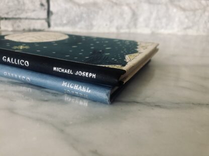 lower binding view - 1951 The Small Miracle & 1952 Snowflake by Paul Gallico - First Editions