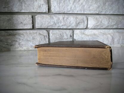 top edge of textblock - 1903 A Treatise on Masonry Construction by Ira O. Baker - New York, J. Wiley & Sons - Ninth Edition