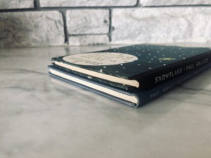 top edge view - 1951 The Small Miracle & 1952 Snowflake by Paul Gallico - First Editions
