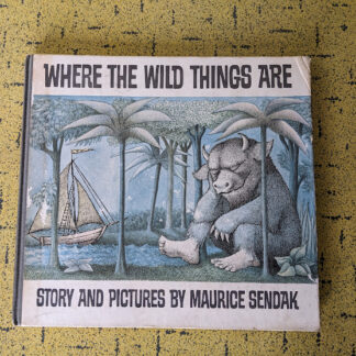 Rare 1963 Where the Wild Things Are by Maurice Sendak - Harper & Row Publishers - First Edition - Pre Library of Congress number