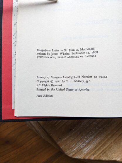 Stated First edition - 1972 They Got to Find Mee Guilty Yet by T.P. Slattery