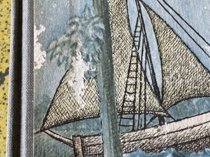 abrasion on front panel - 1963 Where the Wild Things Are by Maurice Sendak - Harper & Row Publishers - First Edition - Pre LOC number