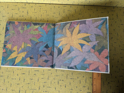 back pastedown and endpaper -1963 Where the Wild Things Are by Maurice Sendak - Harper & Row Publishers - First Edition - Pre LOC number