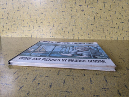 foot edge of textblock - 1963 Where the Wild Things Are by Maurice Sendak - Harper & Row Publishers - First Edition - Pre LOC number