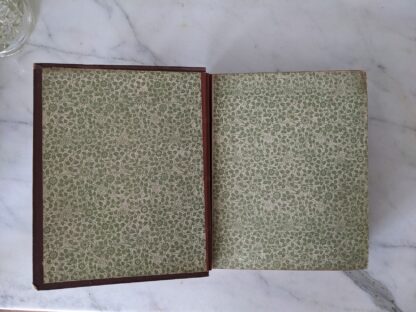 front pastedown and endpaper - 1887 The Story of the Bible by Charles Foster - Royal Publishing company