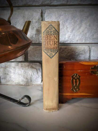 1908 Ben-Hur by Lew Wallace - Wallace Memorial Edition - Spine View