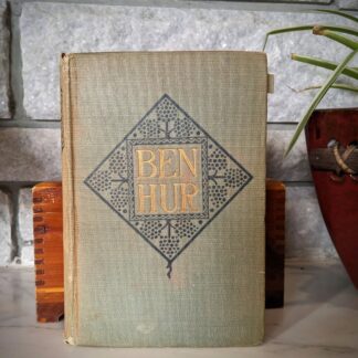 1908 Ben-Hur by Lew Wallace - Wallace Memorial Edition - front panel