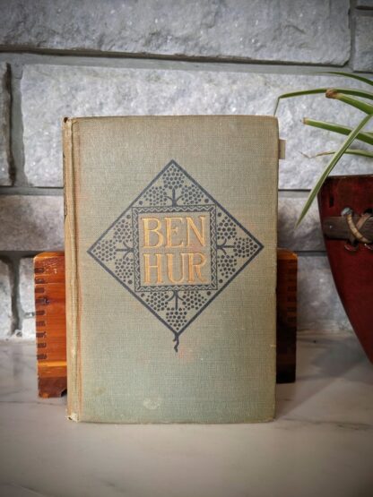 1908 Ben-Hur by Lew Wallace - Wallace Memorial Edition - front panel