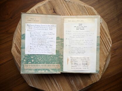 Front pastedown and endpaper - 1908 Ben-Hur by Lew Wallace - Wallace Memorial Edition