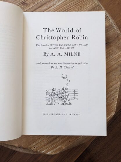 Title page - 1977 The World of Christopher Robin