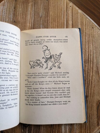 1943 Mary Poppins Opens the Door by P.L Travers - second edition - pages inside