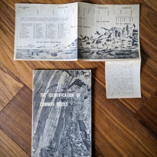 1961 The Identification of Common Rocks - British Columbia Department of Mines and Petroleum Resources