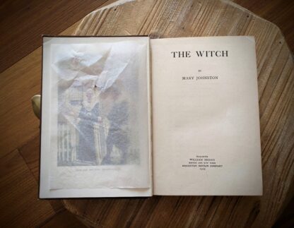 Title page - 1914 The Witch by Mary Johnston - First Edition