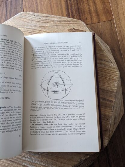 1932 A Textbook of Practical Astronomy by John Nassau - First Edition - Second Impression - Pages inside