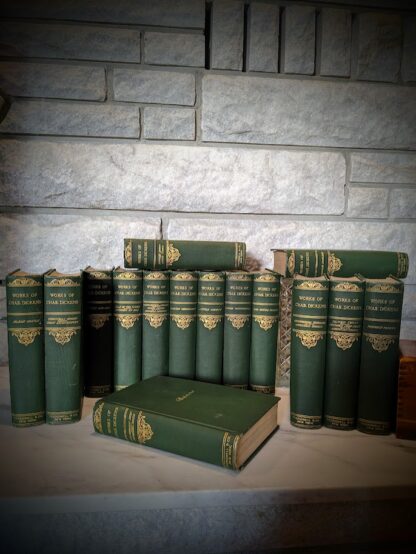 The Works of Charles Dickens - Thomas Y. Crowell & Company - rare full set