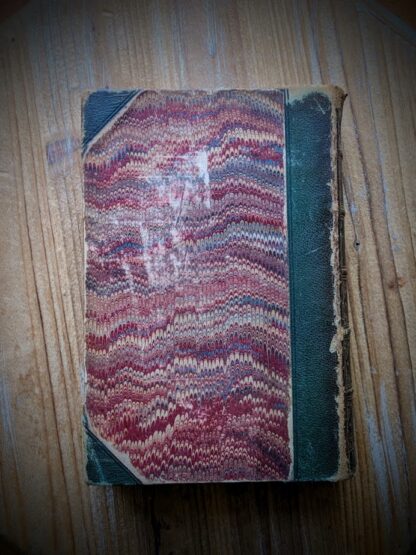 back panel view - 1963 The Virginians by W.M. Thackeray - Published by Bradbury and Evans