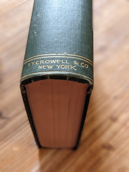 bottom of spine and tail edge of textblock -The Works of Charles Dickens - Thomas Y. Crowell & Company