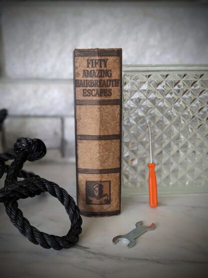 Fifty Amazing Hairbreadth Escapes - Odhams Press - Undated - spine view
