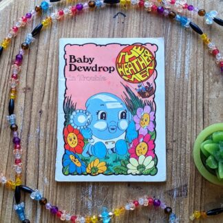 Front cover - 1984 Baby Dewdrop in Trouble - The Weathermen - Written and illustrated by Jan Holtom